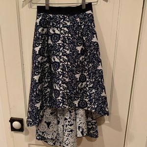 Anthropologie high low skirt